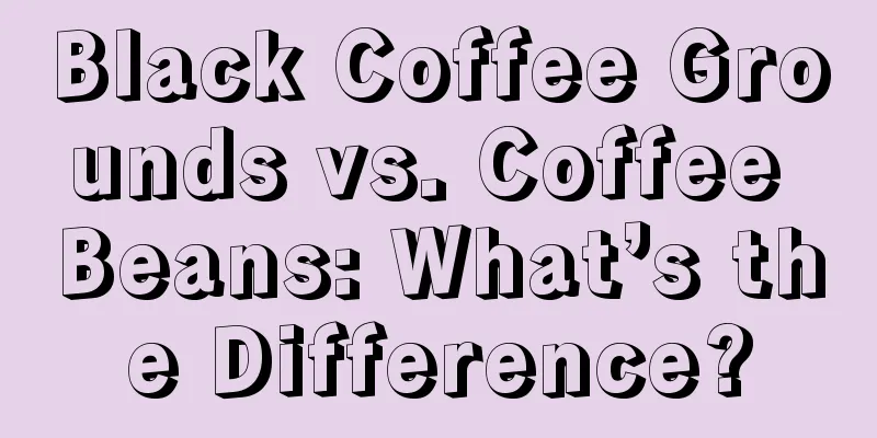 Black Coffee Grounds vs. Coffee Beans: What’s the Difference?