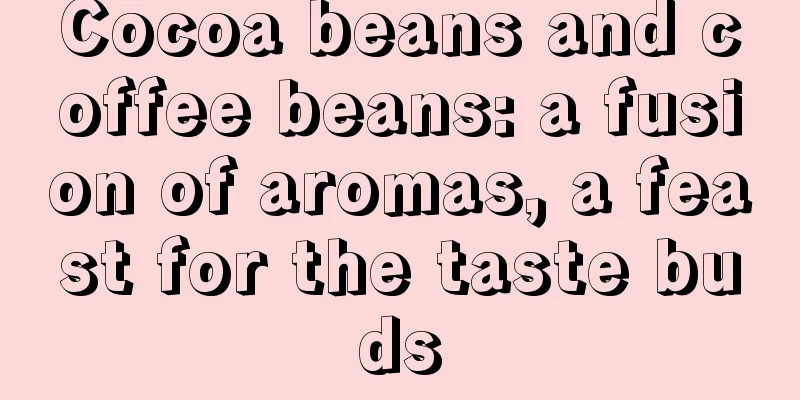 Cocoa beans and coffee beans: a fusion of aromas, a feast for the taste buds