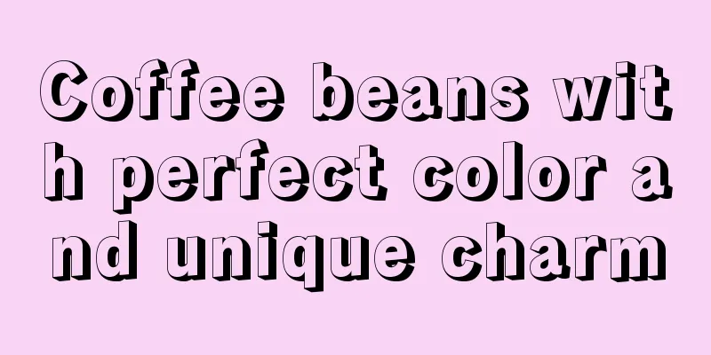 Coffee beans with perfect color and unique charm