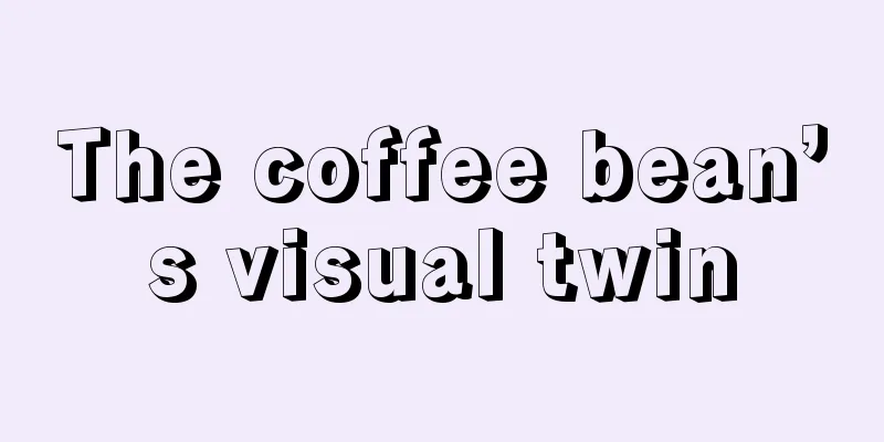 The coffee bean’s visual twin