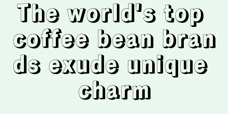 The world's top coffee bean brands exude unique charm