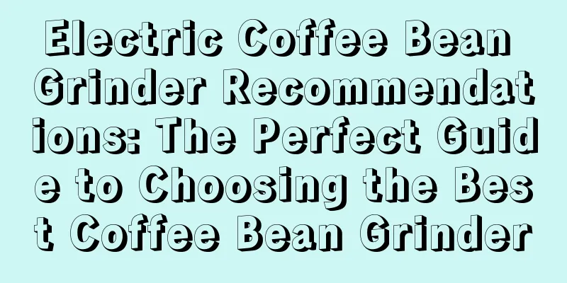 Electric Coffee Bean Grinder Recommendations: The Perfect Guide to Choosing the Best Coffee Bean Grinder