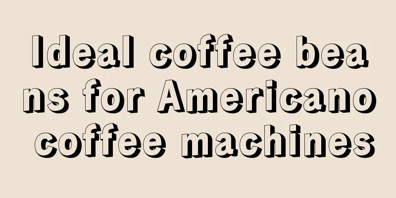 Ideal coffee beans for Americano coffee machines