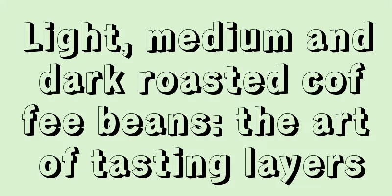 Light, medium and dark roasted coffee beans: the art of tasting layers