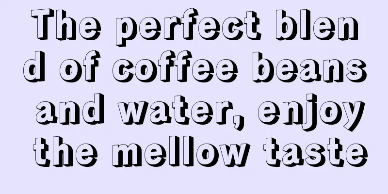 The perfect blend of coffee beans and water, enjoy the mellow taste