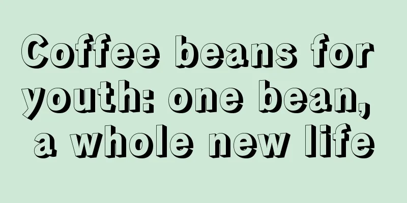 Coffee beans for youth: one bean, a whole new life