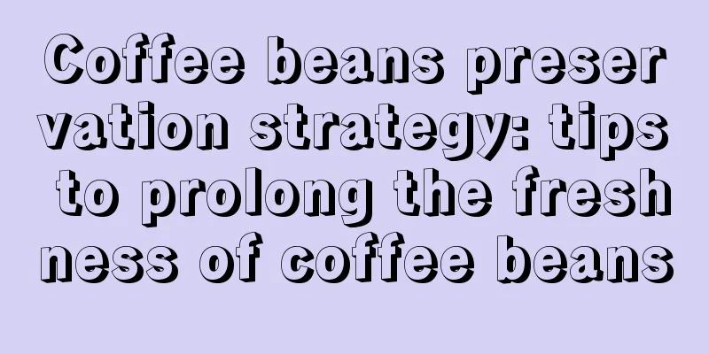 Coffee beans preservation strategy: tips to prolong the freshness of coffee beans