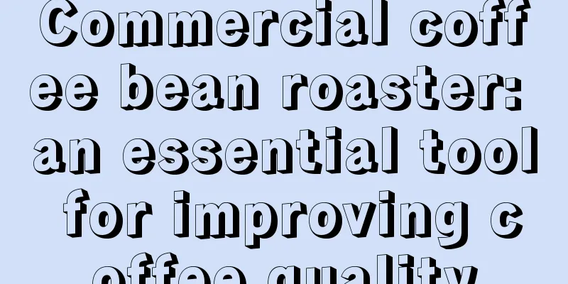 Commercial coffee bean roaster: an essential tool for improving coffee quality