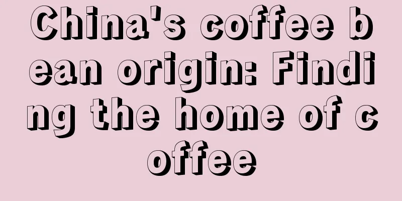 China's coffee bean origin: Finding the home of coffee