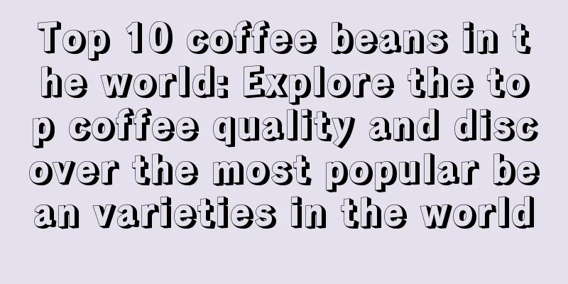 Top 10 coffee beans in the world: Explore the top coffee quality and discover the most popular bean varieties in the world