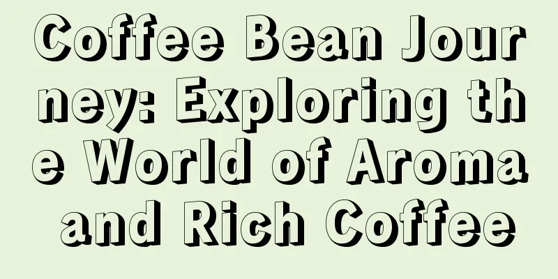 Coffee Bean Journey: Exploring the World of Aroma and Rich Coffee