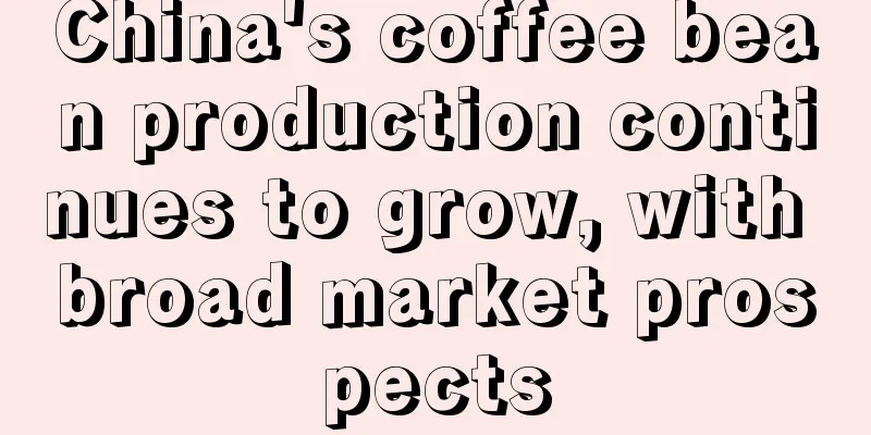 China's coffee bean production continues to grow, with broad market prospects