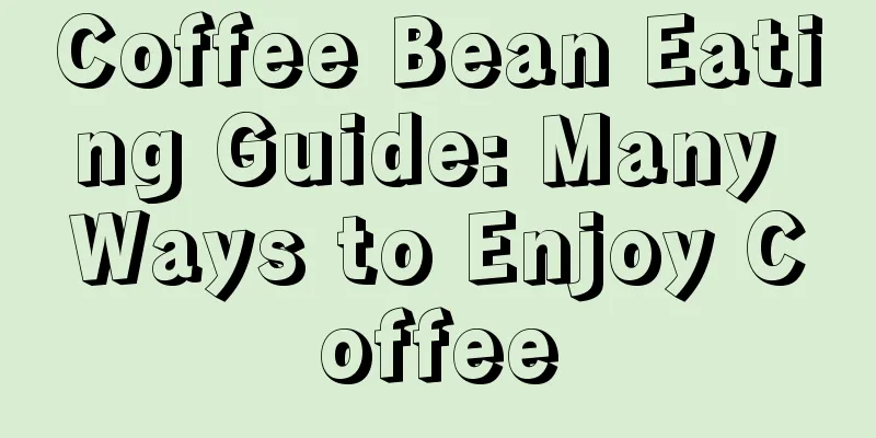 Coffee Bean Eating Guide: Many Ways to Enjoy Coffee