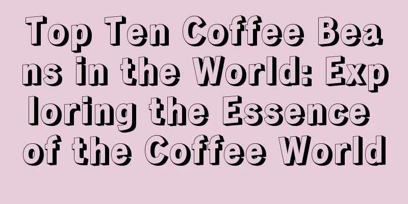 Top Ten Coffee Beans in the World: Exploring the Essence of the Coffee World