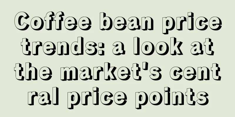 Coffee bean price trends: a look at the market's central price points