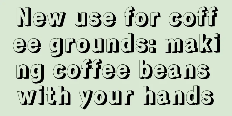 New use for coffee grounds: making coffee beans with your hands