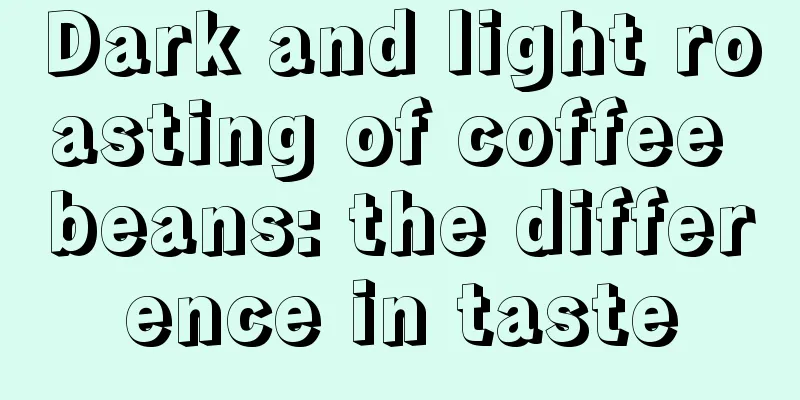 Dark and light roasting of coffee beans: the difference in taste