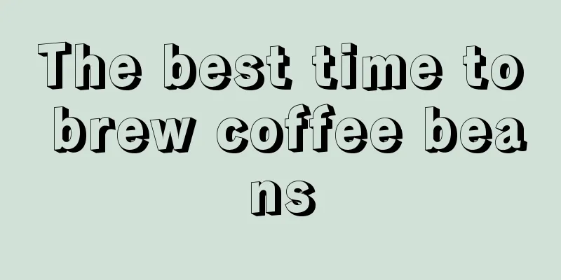 The best time to brew coffee beans