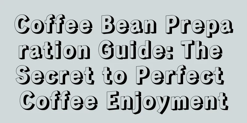 Coffee Bean Preparation Guide: The Secret to Perfect Coffee Enjoyment