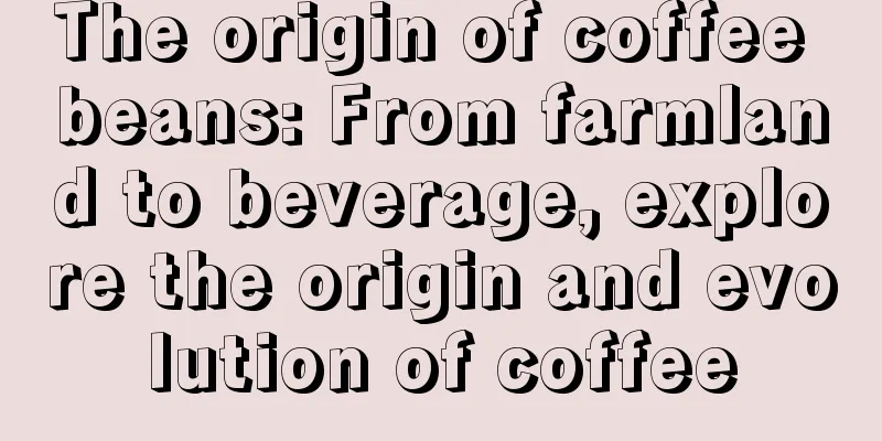 The origin of coffee beans: From farmland to beverage, explore the origin and evolution of coffee