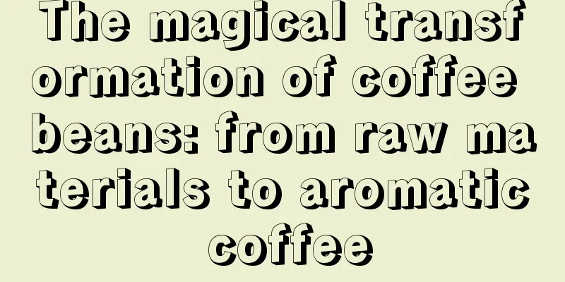 The magical transformation of coffee beans: from raw materials to aromatic coffee