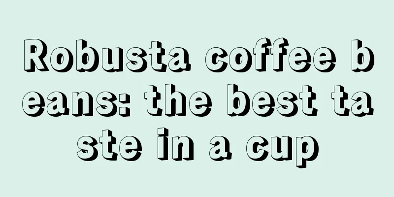 Robusta coffee beans: the best taste in a cup