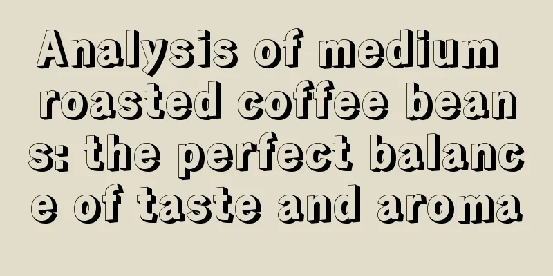 Analysis of medium roasted coffee beans: the perfect balance of taste and aroma