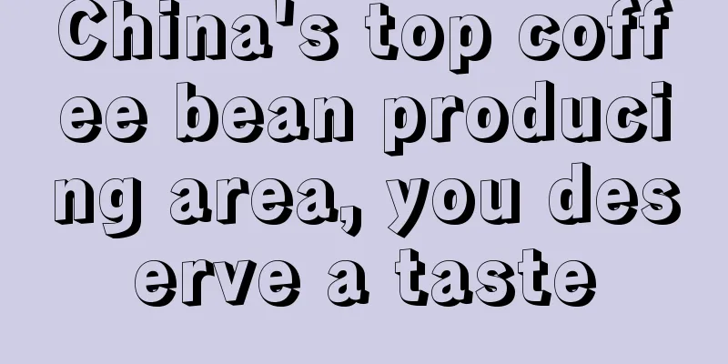 China's top coffee bean producing area, you deserve a taste