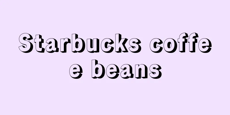 Starbucks coffee beans