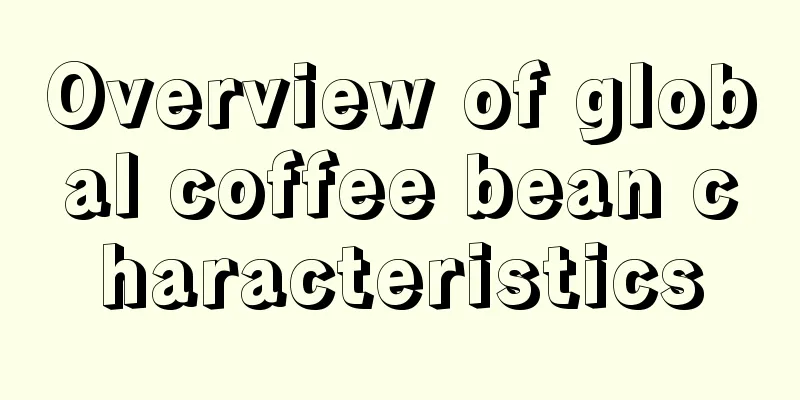 Overview of global coffee bean characteristics