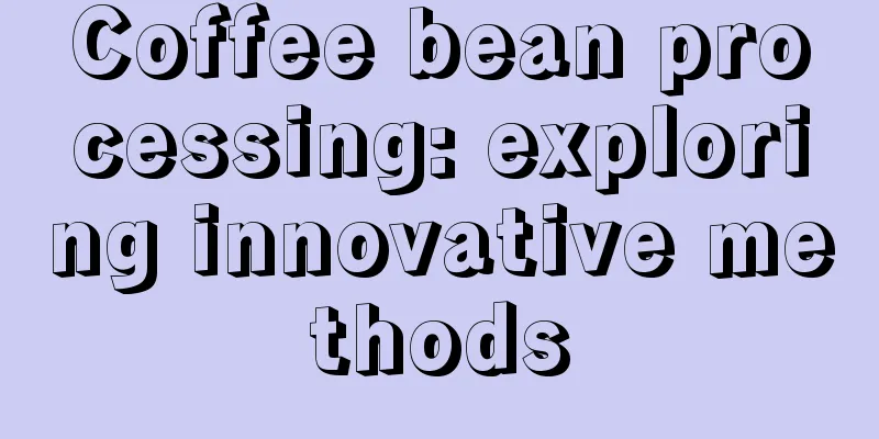 Coffee bean processing: exploring innovative methods