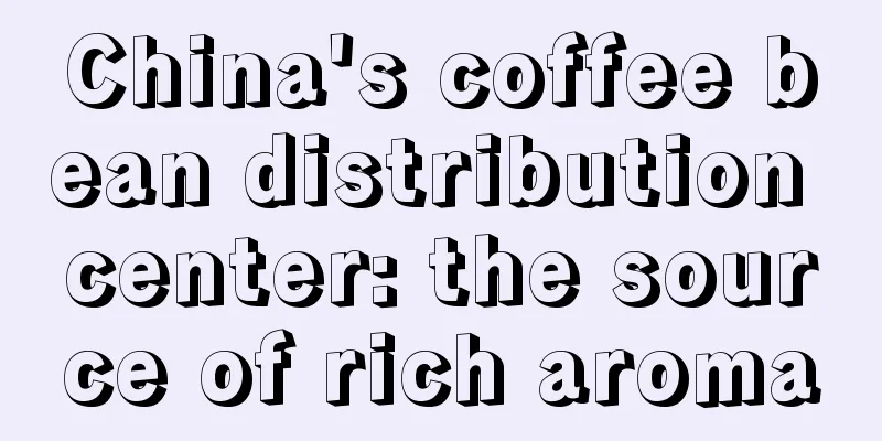 China's coffee bean distribution center: the source of rich aroma