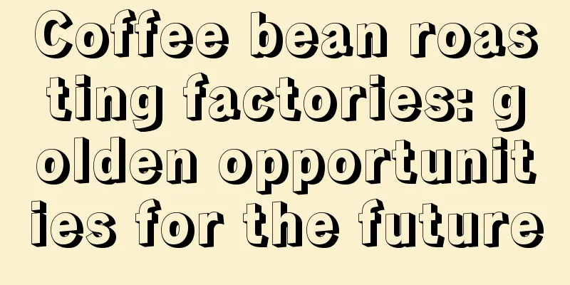 Coffee bean roasting factories: golden opportunities for the future