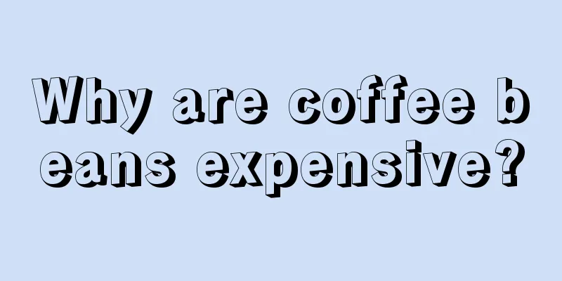 Why are coffee beans expensive?