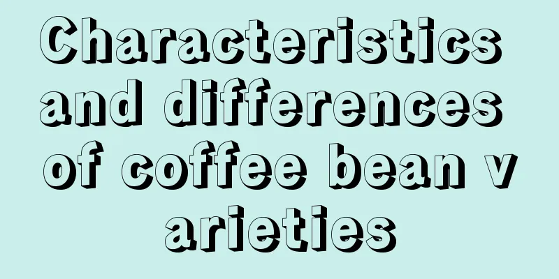 Characteristics and differences of coffee bean varieties