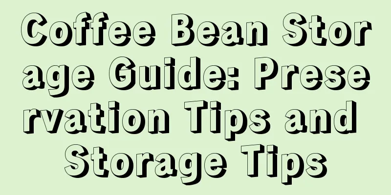 Coffee Bean Storage Guide: Preservation Tips and Storage Tips