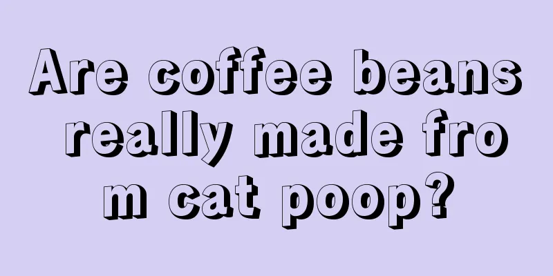 Are coffee beans really made from cat poop?