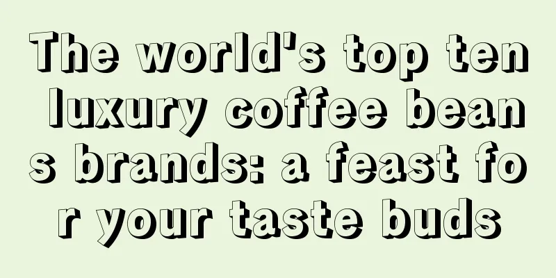 The world's top ten luxury coffee beans brands: a feast for your taste buds