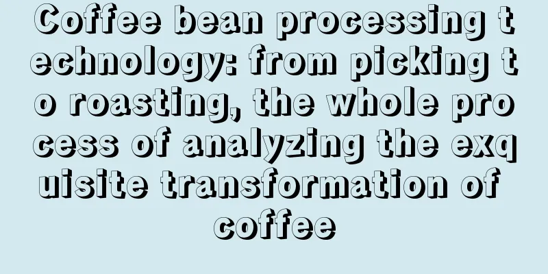 Coffee bean processing technology: from picking to roasting, the whole process of analyzing the exquisite transformation of coffee