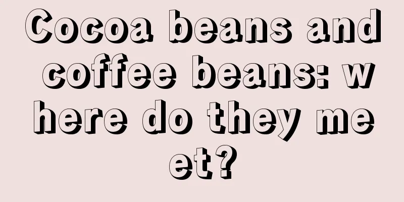 Cocoa beans and coffee beans: where do they meet?