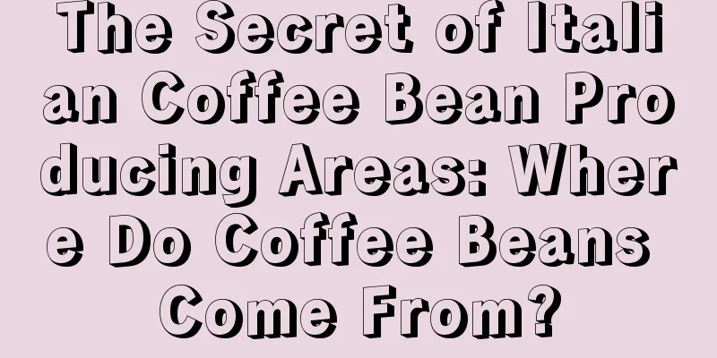 The Secret of Italian Coffee Bean Producing Areas: Where Do Coffee Beans Come From?