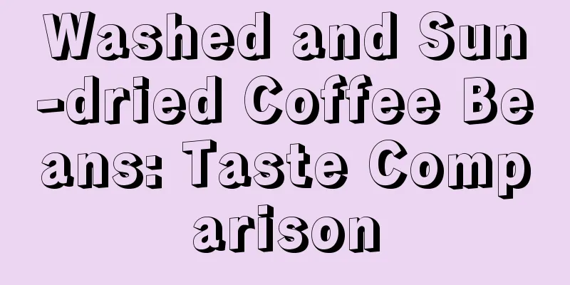 Washed and Sun-dried Coffee Beans: Taste Comparison