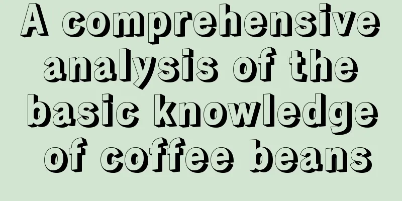 A comprehensive analysis of the basic knowledge of coffee beans