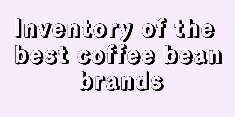 Inventory of the best coffee bean brands