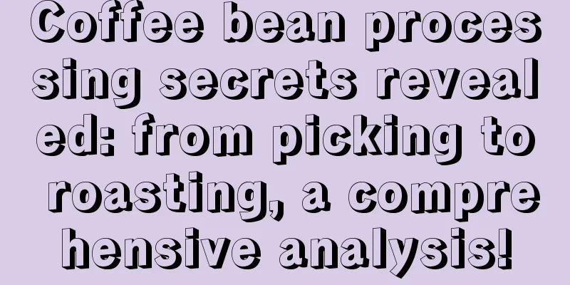 Coffee bean processing secrets revealed: from picking to roasting, a comprehensive analysis!