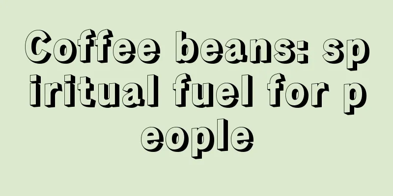 Coffee beans: spiritual fuel for people