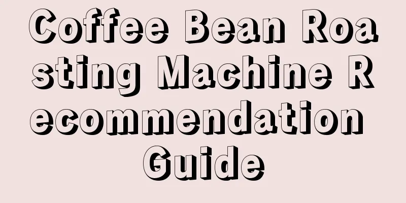 Coffee Bean Roasting Machine Recommendation Guide