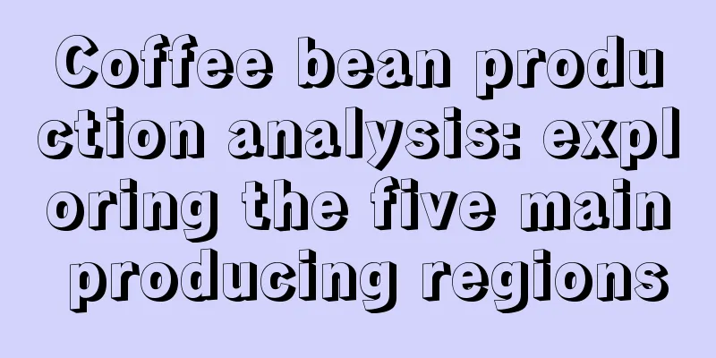 Coffee bean production analysis: exploring the five main producing regions