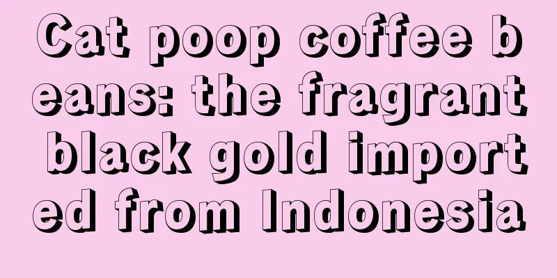 Cat poop coffee beans: the fragrant black gold imported from Indonesia