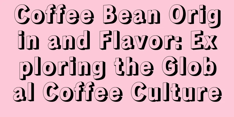 Coffee Bean Origin and Flavor: Exploring the Global Coffee Culture